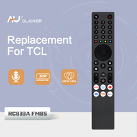 RC833A FMB5 G0401-000328 New Replacement Voice Remote Control Replace for TCL Smart TV RC833A FMB4 RC833A FMB3 RC833A FMB1