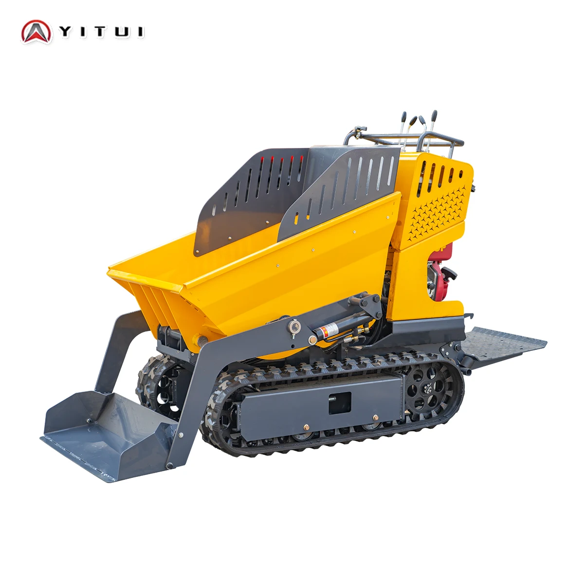 Customized Mini Dumper Fully Hydraulic Mini Dumper Automatic Dumping Truck