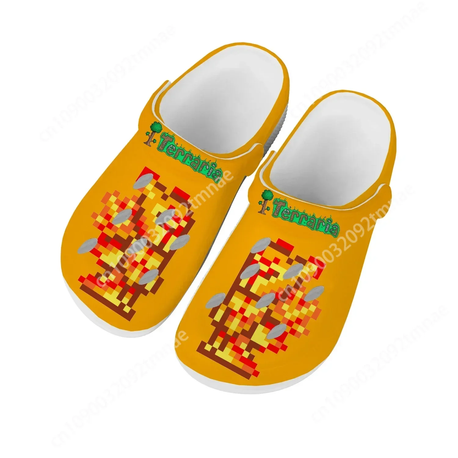 

Terraria Home Clogs Hot Cartoon Game Mens Womens Teenager Custom Fashion Built Water Shoes Garden Beach Hole Slippers Sandals