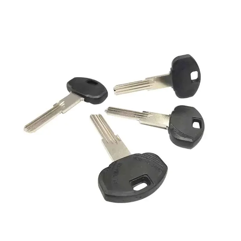 5/10/50/100 Pcs Hi-Rel Copper Blank Key Plastic Black SECUREMME-K2 Copy Clone DIY for Door Lock