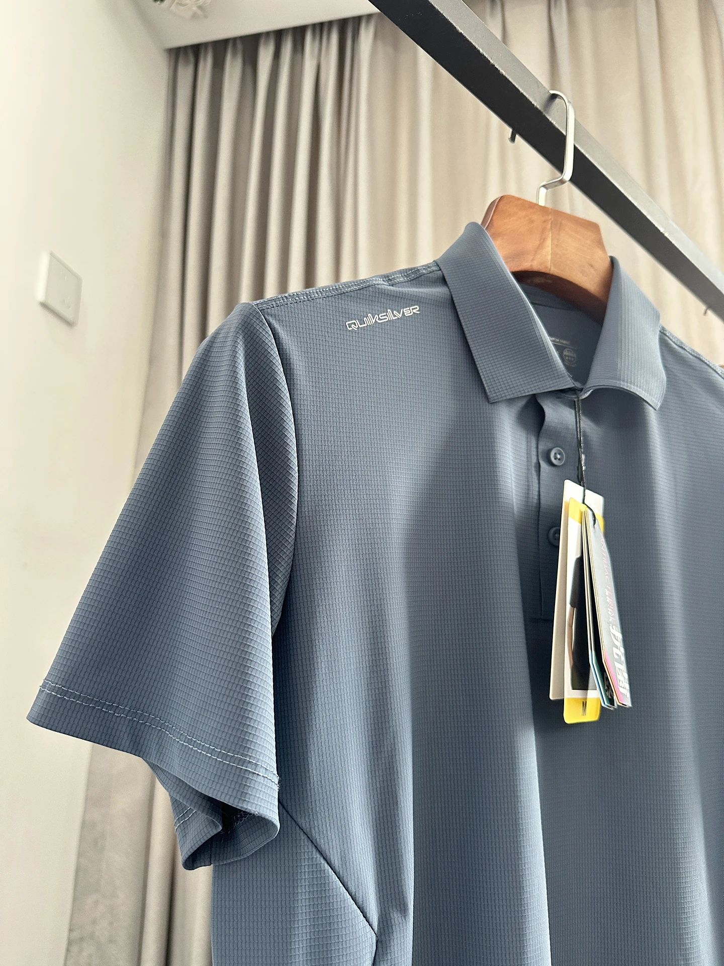 High-End Ice Silk Men's  Shirt Short Sleeve Commute Quick Dry Pressed Glue Summer Business Casual Standard Fit Breathable