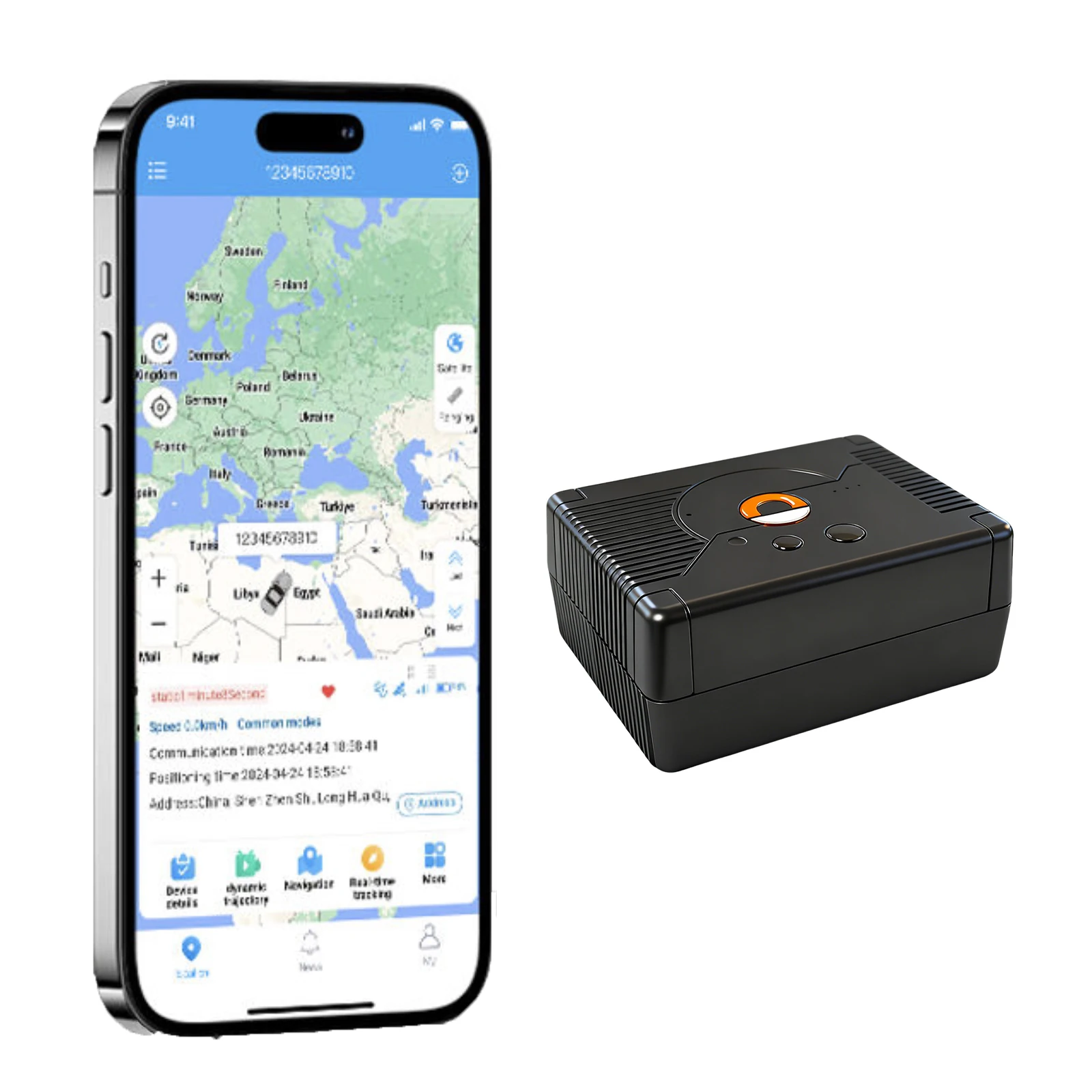 Gps Locator 4g Vehicle Anti-Theft Tracking Device Car Tracking Gadget with Long Battery Life