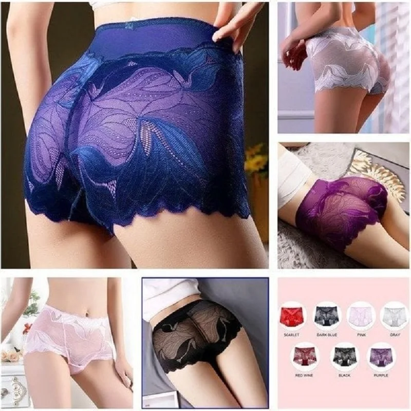 

Ladies Silk Lace Handmade Underwear Sexy Pantis Briefs for Women Seamless Brief Womens Lace Panties