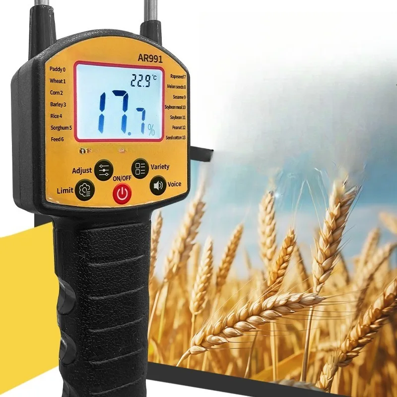 

Soybean Peanut Kernel Smart Sensor, Moisture Meter Rice Grain Water Analyzer