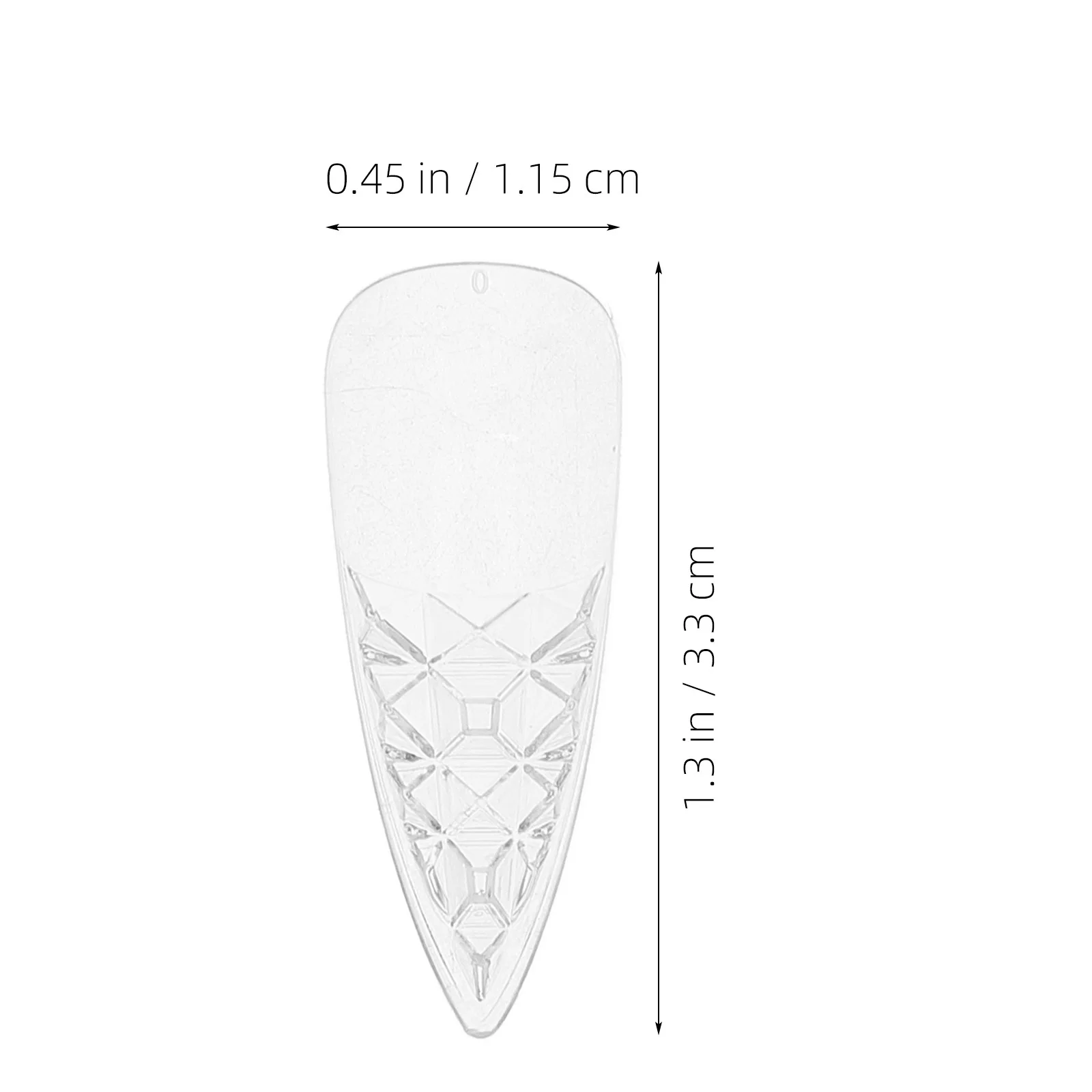 

120Pcs Fake Nail Tips Full Cover Press on Nails Clear Plastic Fingernail Tips for Women DIY Manicure Salon Women Fake Nails