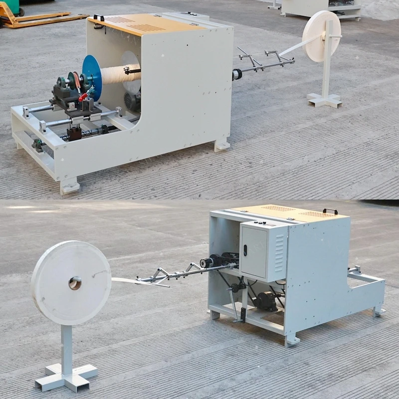 Twisted Paper Bag Rope Making Machine With Rope Handle
