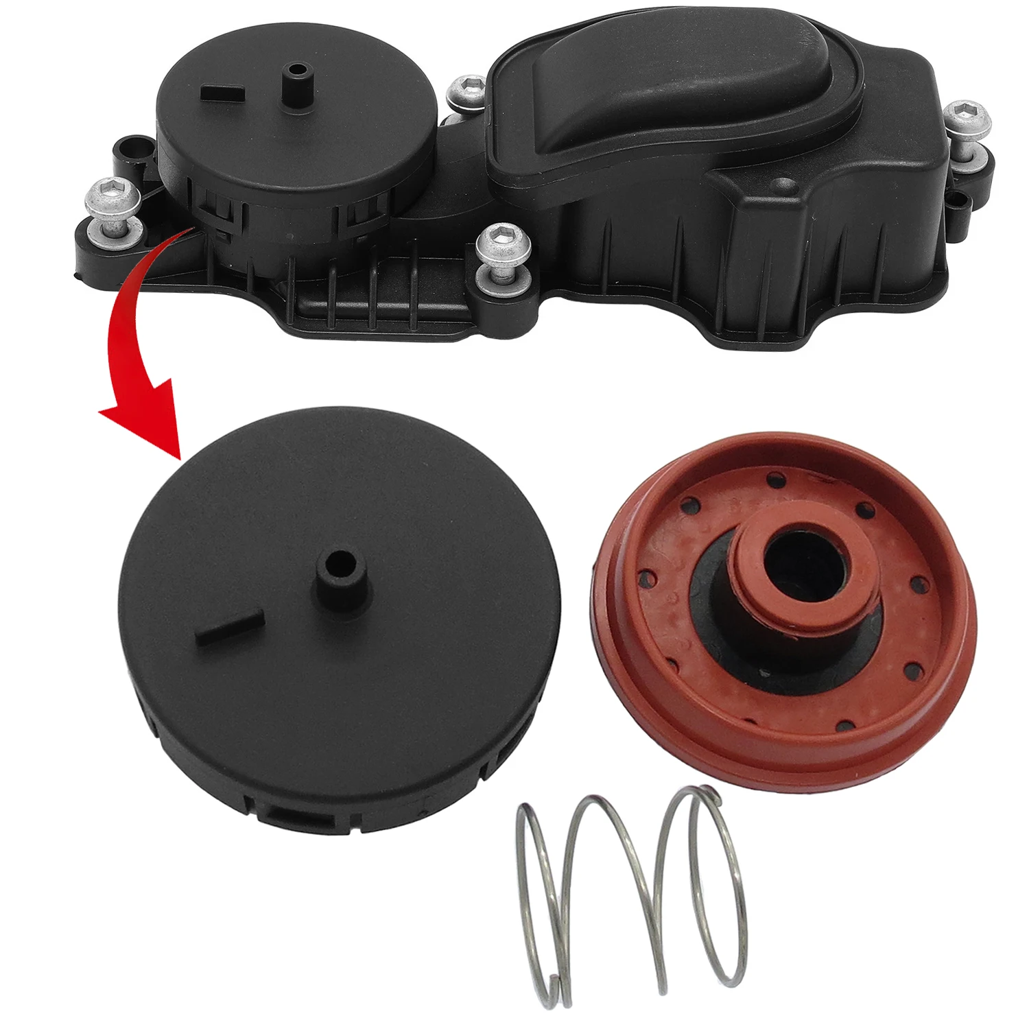 Crankcase Breather PCV Valve Membrane Kit For BMW E46 E60 E90 X3 X5 M47 / M47N / M47N2 2.0D 330d 325d 525d 730Ld 11127791552
