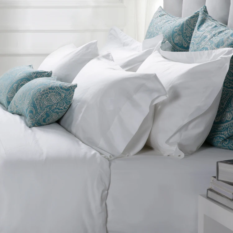 Luxury 100% Cotton Hotel Bedding Set Custom Bedding Queen Comforter Sets Sheets Bed Set