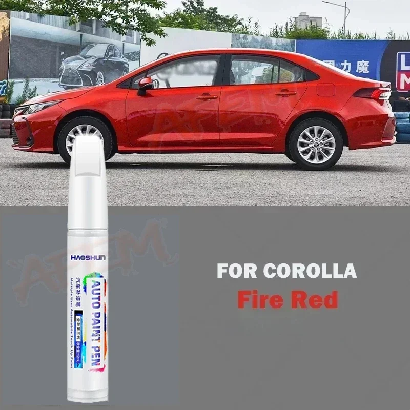 For Toyota Corolla Paint Repair Pen Pearl White Blue Metal Super White Paint Scratch Repair Pen Retouching Tool Set