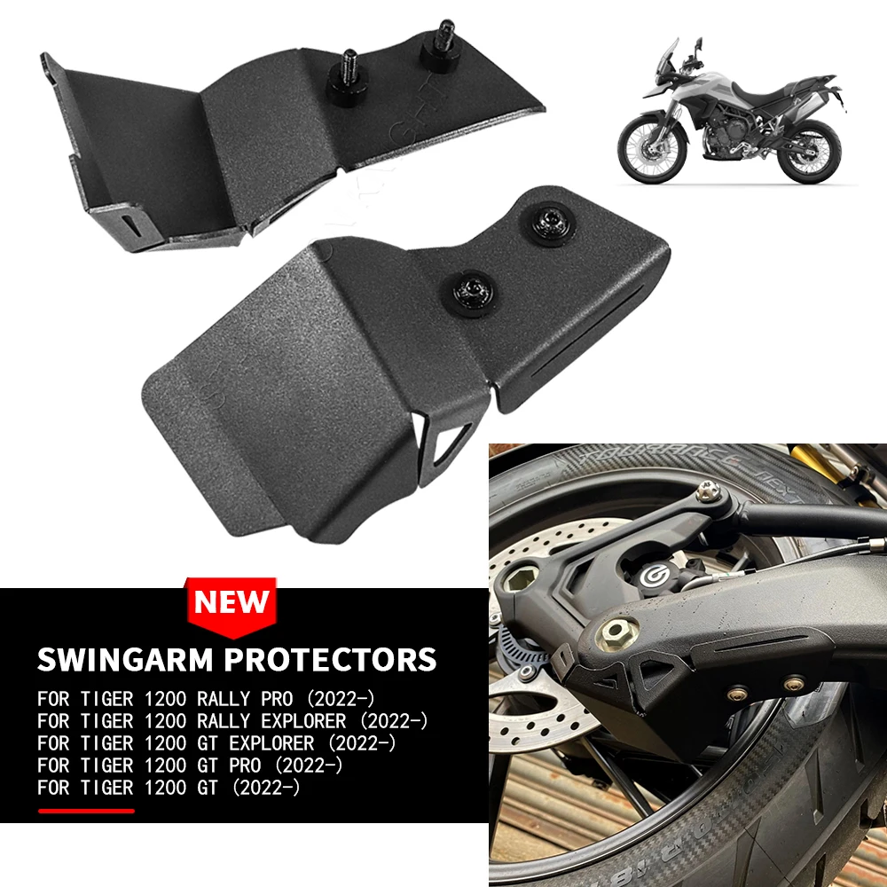 

Motorcycle Swingarm Protectors Cover For Tiger 1200 Tiger1200 GT Pro Explorer Rally 2022 2023 - Swing Arm Protection Guards