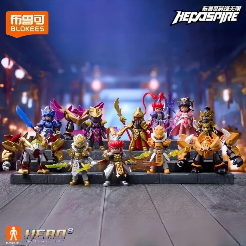 Blokees Heroes Unlimited Star Edition 8th Round 8th Generation طموح تجميعها صندوق أعمى اللعب الحلي ألعاب مجمعة الهدايا
