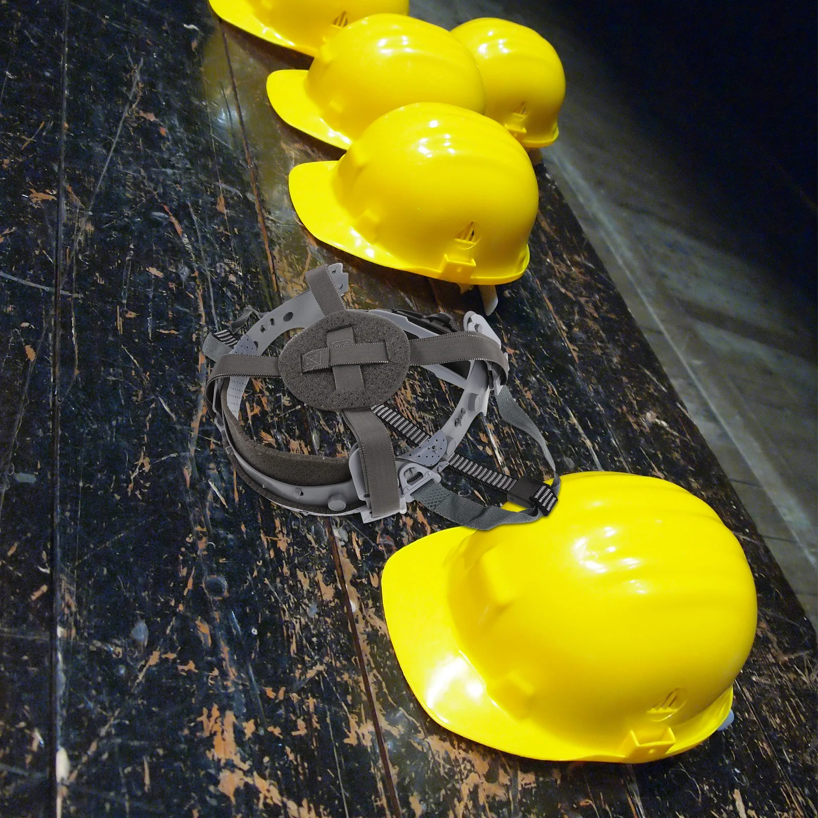

Hard Hat Replacement Suspension Lining Breathable Adjustable Hard Hat Suspension Accessory for Safety