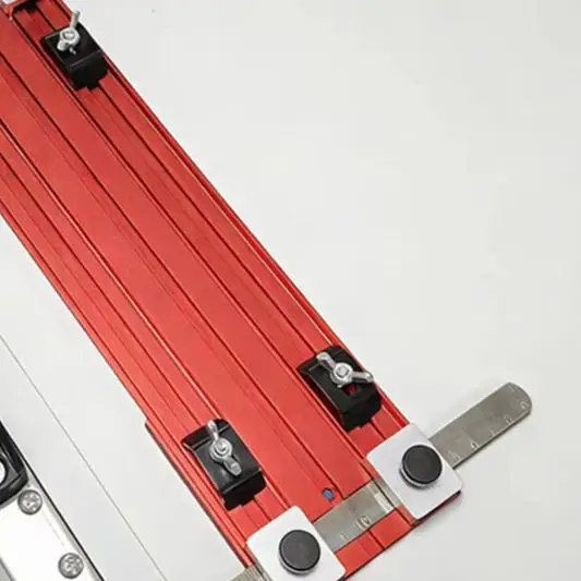 /Precision /Aluminum /Alloy Cutting Guide Rail With Scale And Locking Knobs For Circular Saw Marble Cutter Woodworking Jig Tool