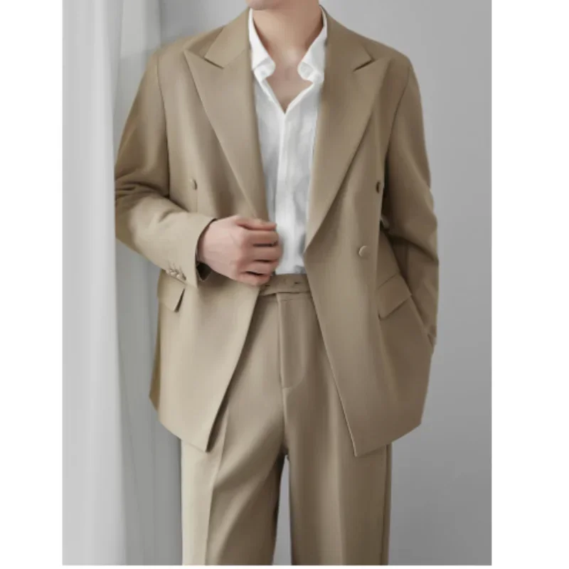 

Double breasted men's suit set 11799