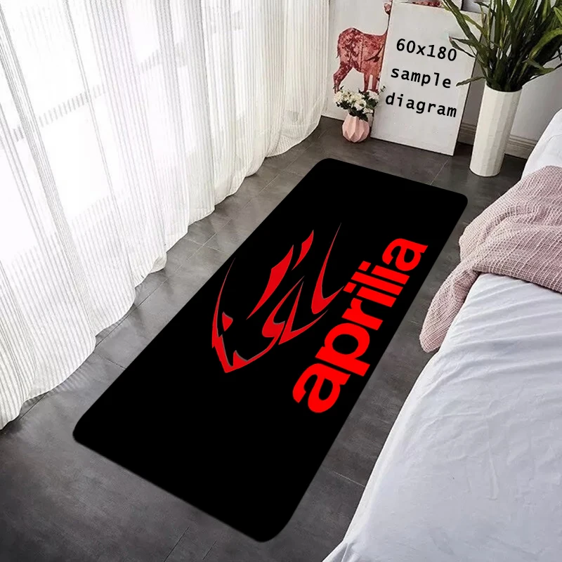 Tapis de porte A-Aprilias, intérieur de pied de moto, tapis de sol de bienvenue pour entrée, couloir doux, tapis de cuisine, décoration de maison