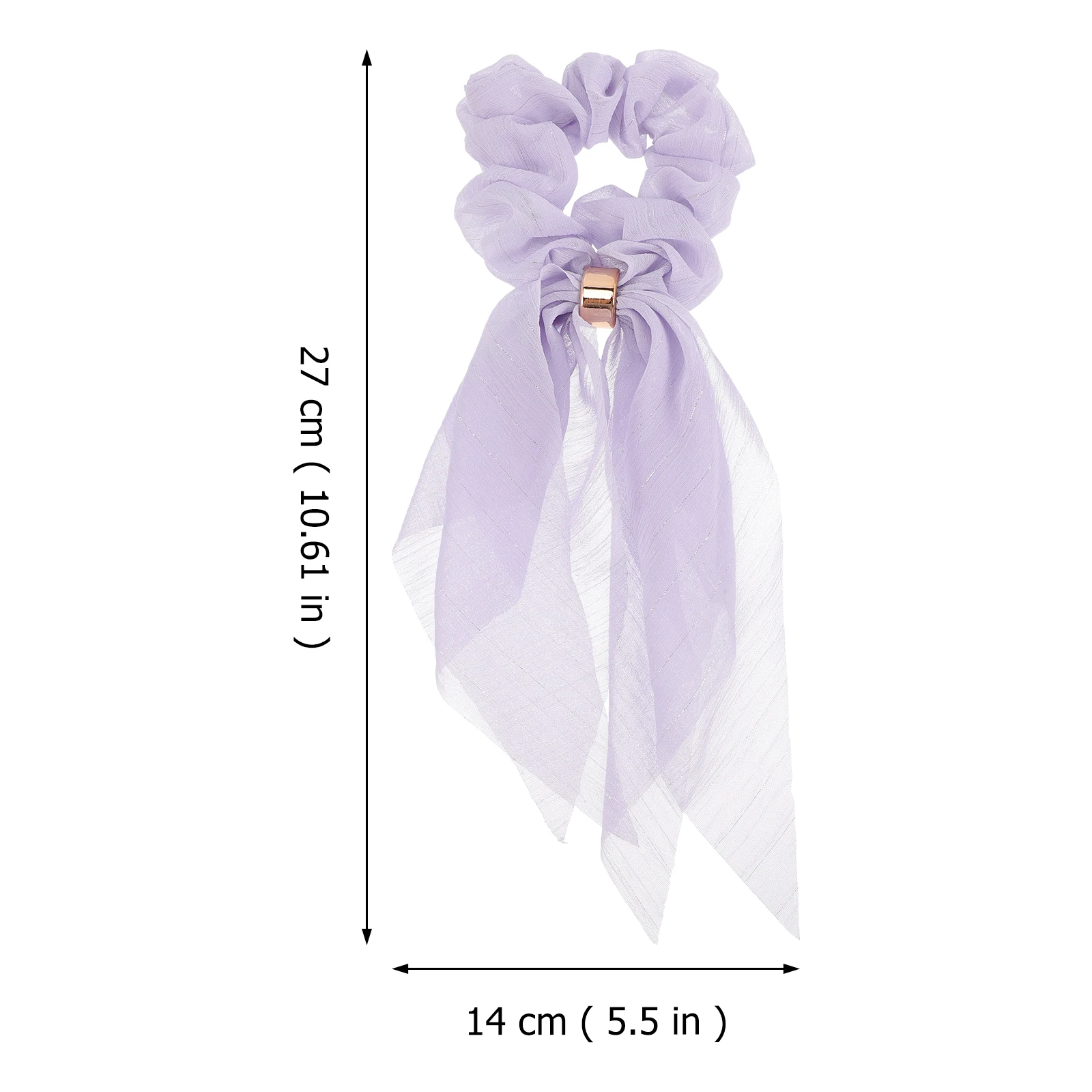 

5pcs Hair Scrunchies for Women Silk Ties Ponytail Girls Ropes Updo Accessories Fabric Ribbon Hair Scrunchies HOLDER