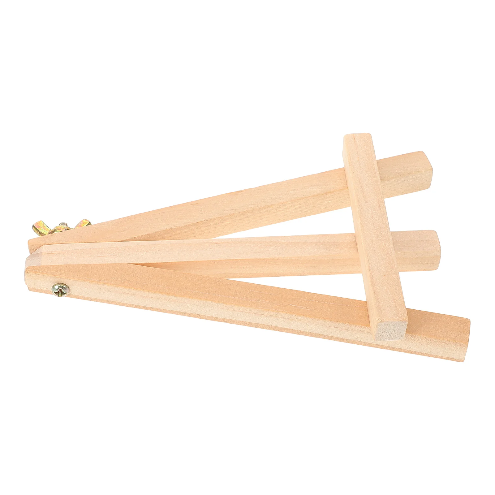 

Portable Wooden Easel for Canvas Painting Display Artwork Photographs Triangle Tabletop Stand Small Supplies