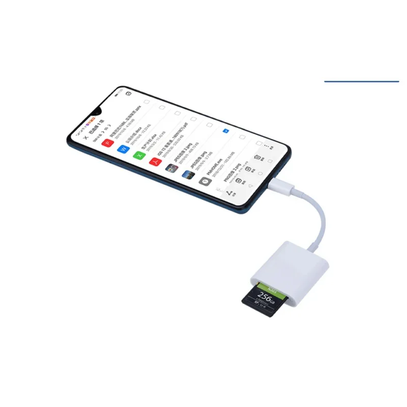 USB C TF SD кардридер для iPhone 13 12 11 Pro 3,0 OTG