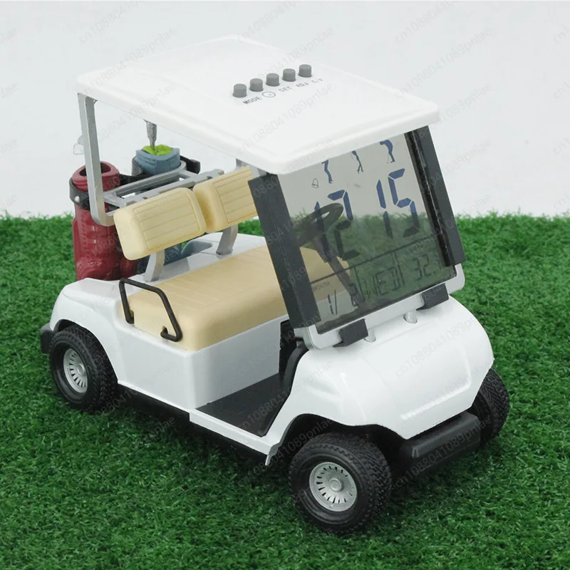 Golf Cart Tabletop Ornaments, Electronic Gifts, Depending on The Time