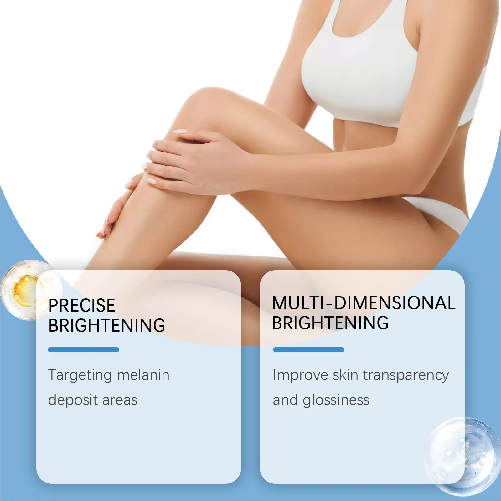Wiyun Body Wh-itening Creams Lasting Brightening Skin Nourish Smooth Epidermis Increase Elasticity Body Moisturizing Care Cream