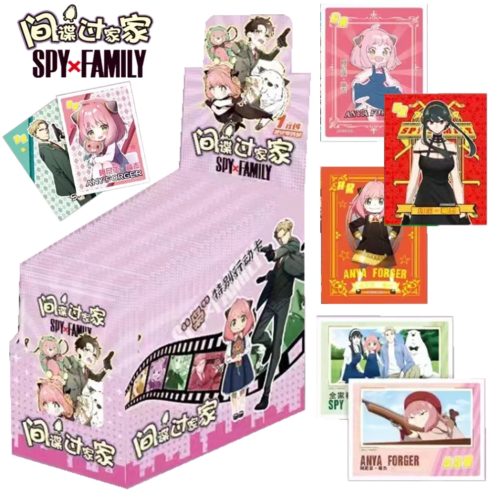 

Genuine SPY×FAMILY Card For Children Yuri Briar Twilight Yor Forger Family Easy Anime Limited Game Collection Card Table Gifts