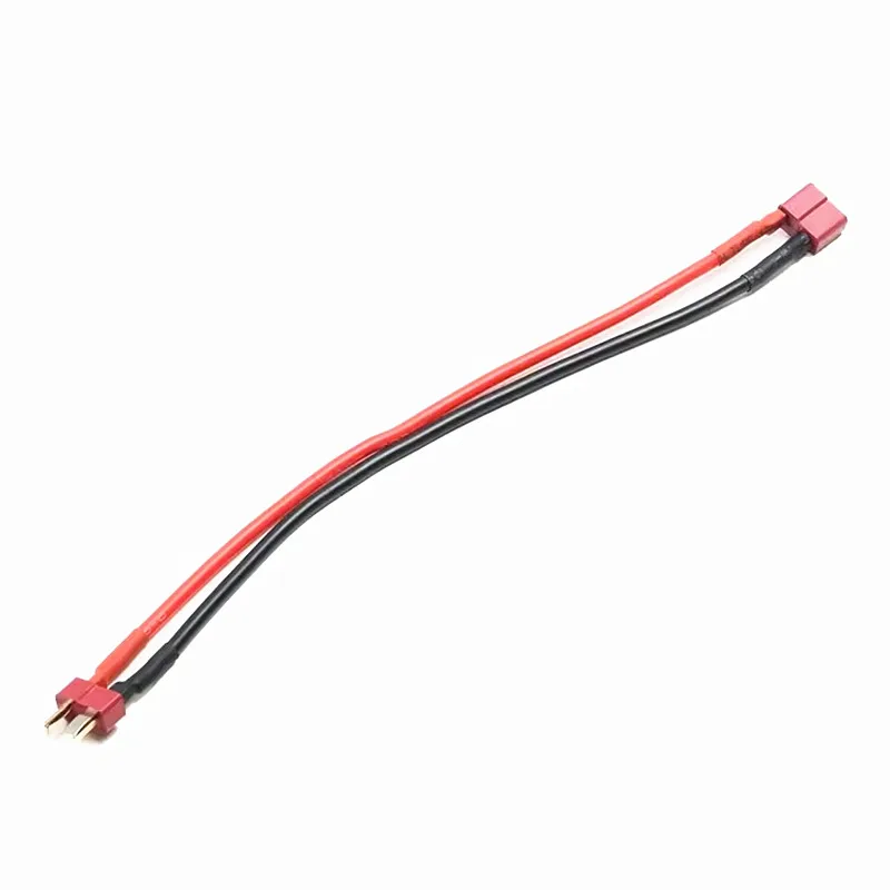 Câble d\'extension mâle à femelle 14AWG, connecteur de batterie en T, fil en silicone, 5 ~ 50cm, 1 pièce