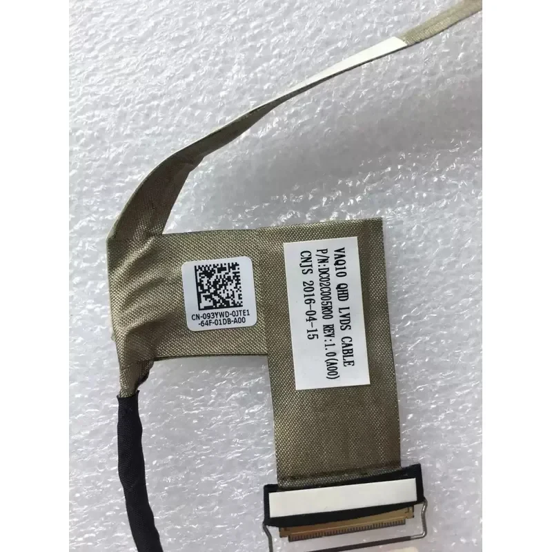 H+ QHD Screen Cable for Dell Precision M4800 2560x1440 High-Resolution Display Cable 93YWD