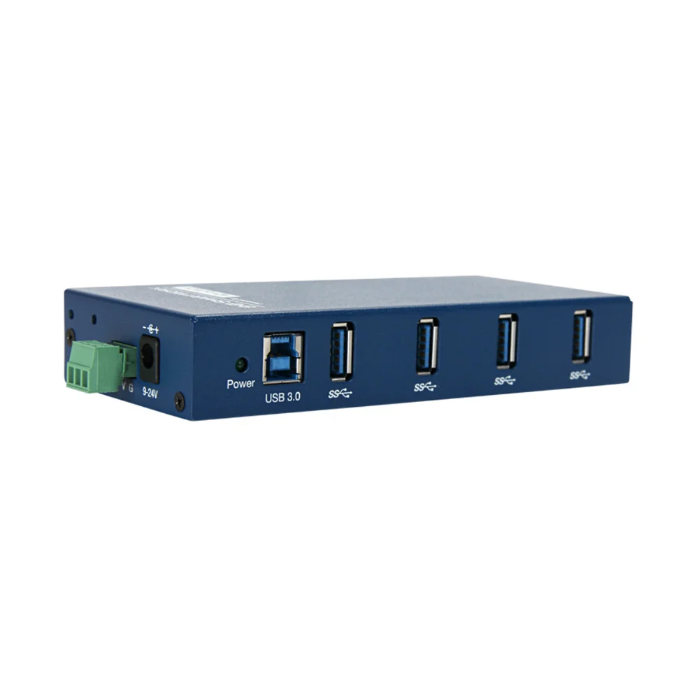 2025 Advantech ULI-414H 4 Port High Speed 5Gbps Metal Enclosure Industrial USB 3.0 Hubs