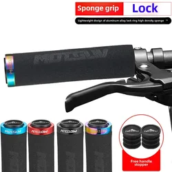 New Bicycle Handlebar Grip Sponge Shockproof Soft Bicycle Handlebar Cover Ergonomic Comfortable Handle Cover Bicycle Accessories