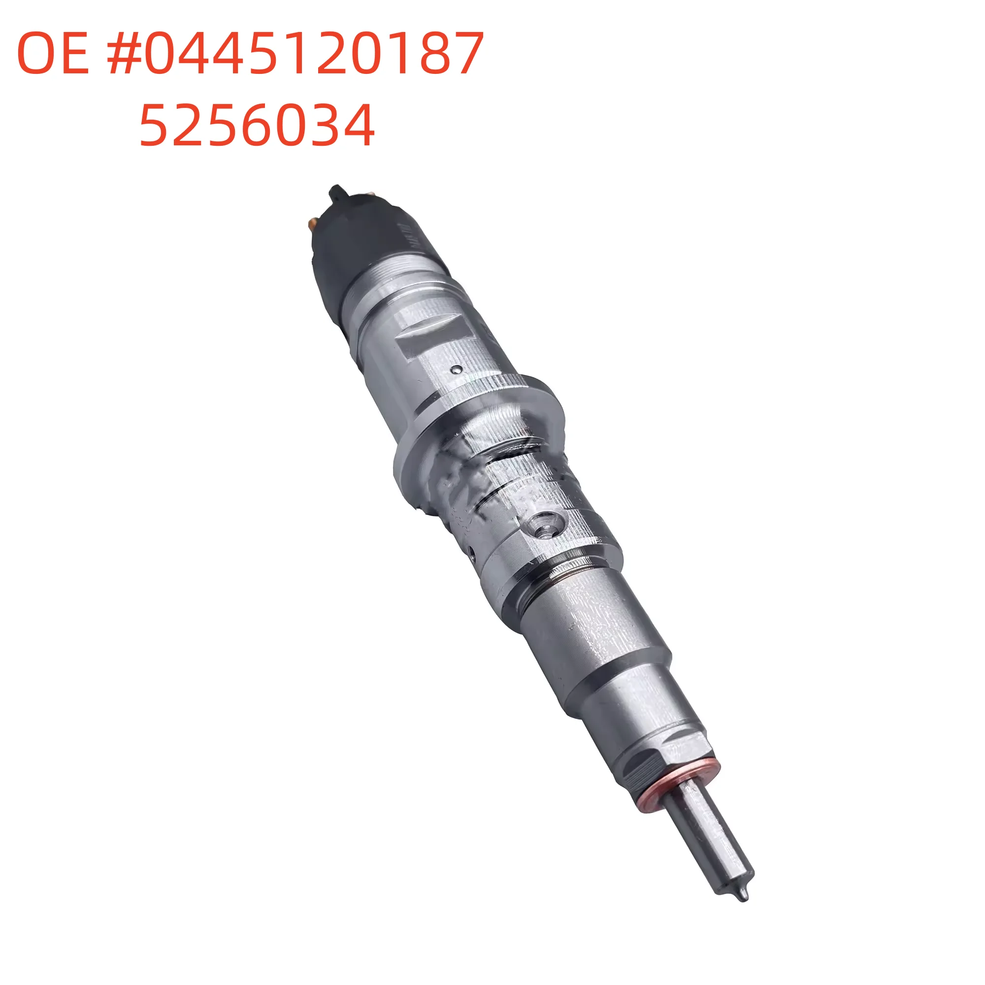 High quality New 0445120187 5256034 Fuel Injector  For Cum-mins QSL9 6BT Diesel Engine Sparyer Injector 5256034 0445120187