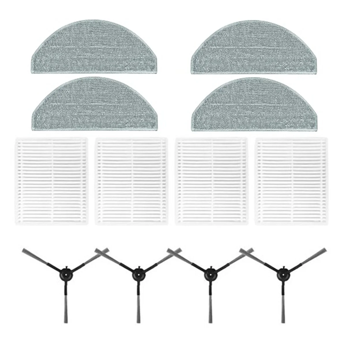 Voor L60 L50 Vervangende Reserveonderdelen Zijborstel Hepa Filter Dweildoek