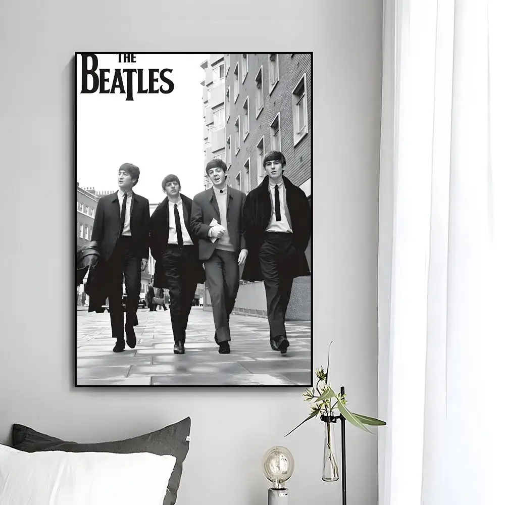 Klassisches Band-Poster von The Beatles, Wandkunstdruck, dekoratives Wandbild, Heimdekoration, Geschenk, ungerahmt – Detail 10