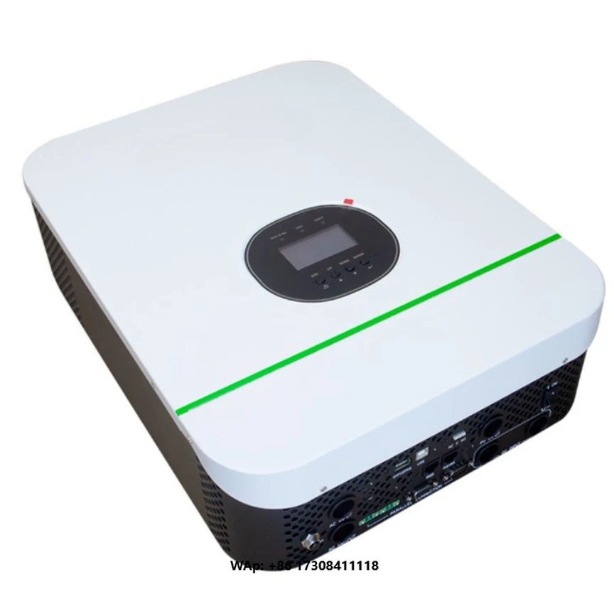 15KW Three Phase DC/AC On-Off-Grid Solar Inverter-Controller 98% Efficiency 200-1100V Input 220V/380 AC Output 25A 50/60Hz