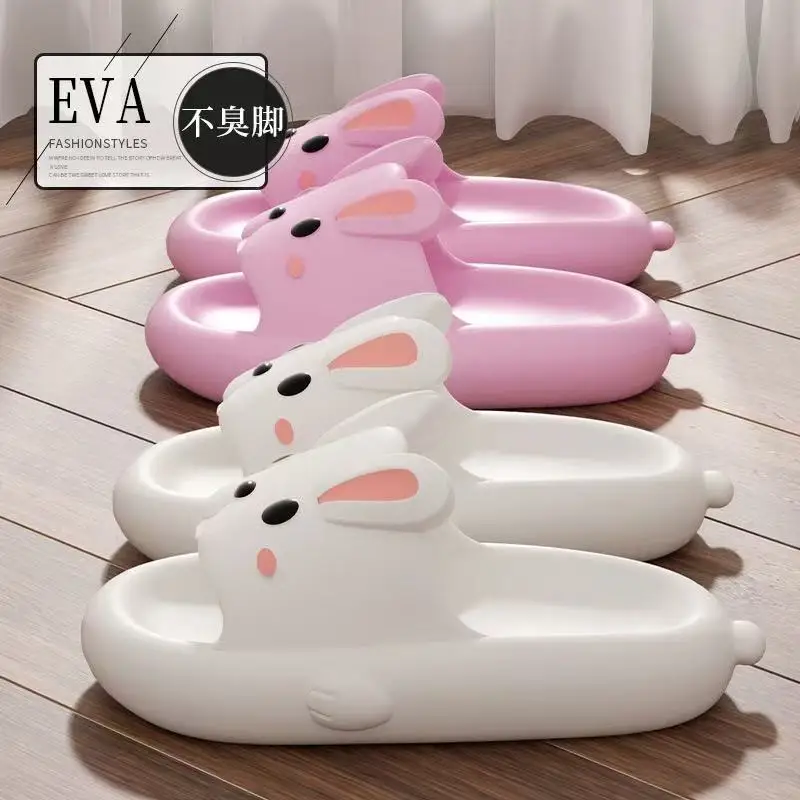 

Новинка 2023 года, летние домашние нескользящие тапочки с героями мультфильмов ex Flat Bot из волокна EVA, повседневные тапочки без шнуровки для мужчин и женщин