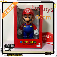 100% Genuine 50cm Anime Super Marios Series Large Size Action Figure Toys Figures PVC Toy Model for Kids Birthday Toy Gifts