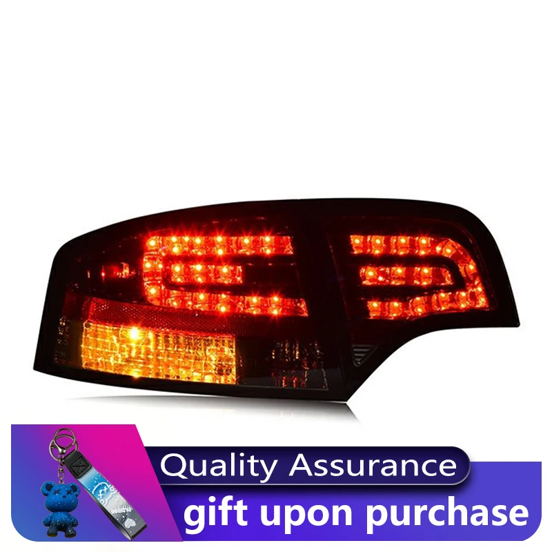 

2 шт. авто фонари для Audi A4L B7 2005-2008 задний фонарь модифицированный дневной свет DRL задний фонарь светодиодный обновленный тормоз задние инструменты автомобильный аксессуар