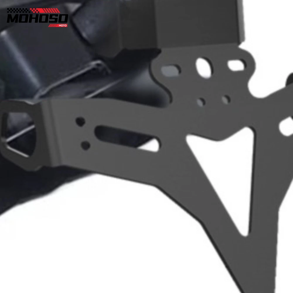 For Kawasaki Ninja 500 Z500 2024 2025 2026 Fit Ninja 400 Z400 Motorcycle License Plate Bracket Holder Rear Tail Tidy Fender Kit