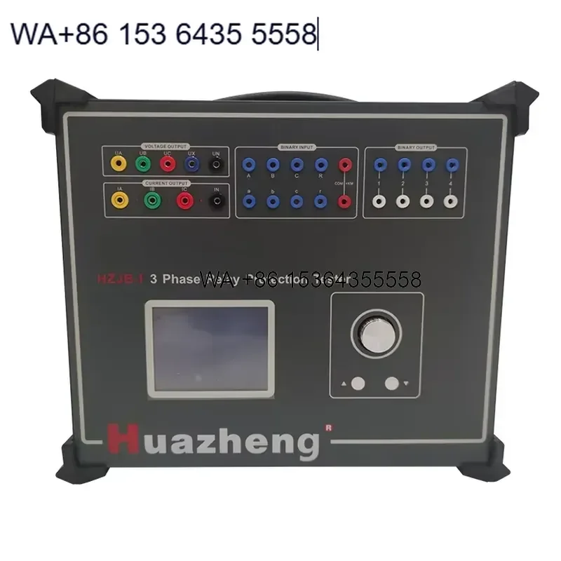 Wmwmnu for Huazheng 3 Phase Relay Protection Test Equipment Three Phase Relay Tester with Competitive Price