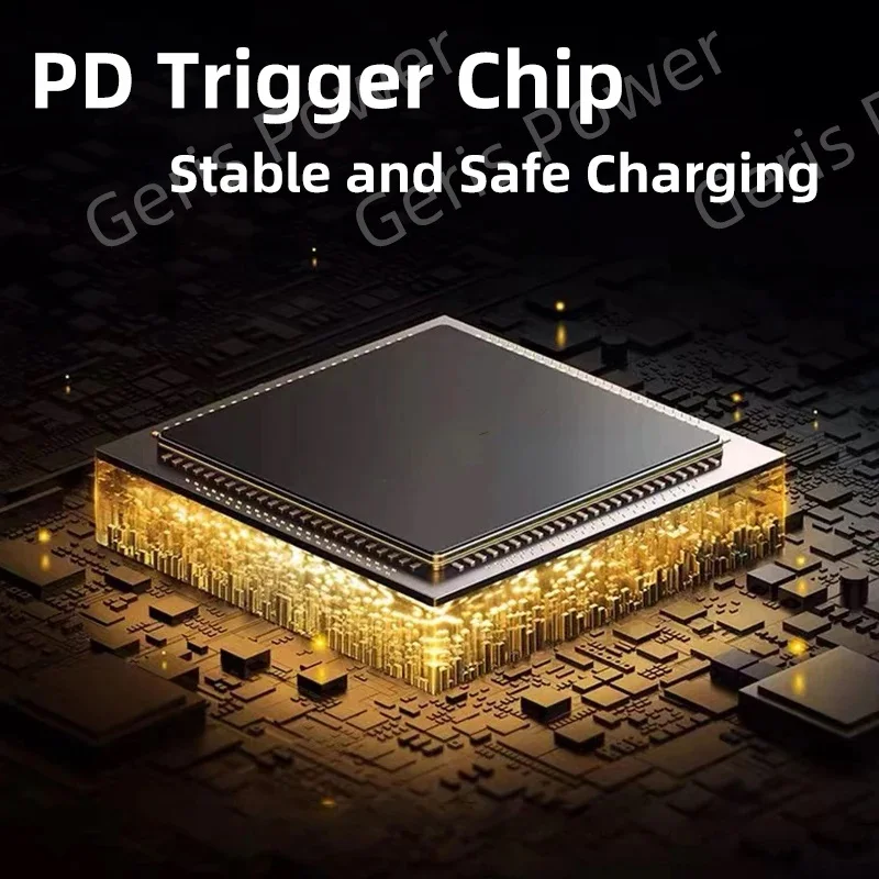 Cavo di ricarica rapido USB C PD da 100 W Spina quadrata CC a convertitore connettore adattatore di alimentazione di tipo C per cavo di ricarica per laptop Lenovo