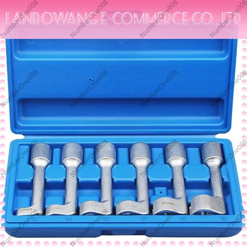 Suitable for 6-piece/set Fuel Injector Pipe Joint Socket Wrench