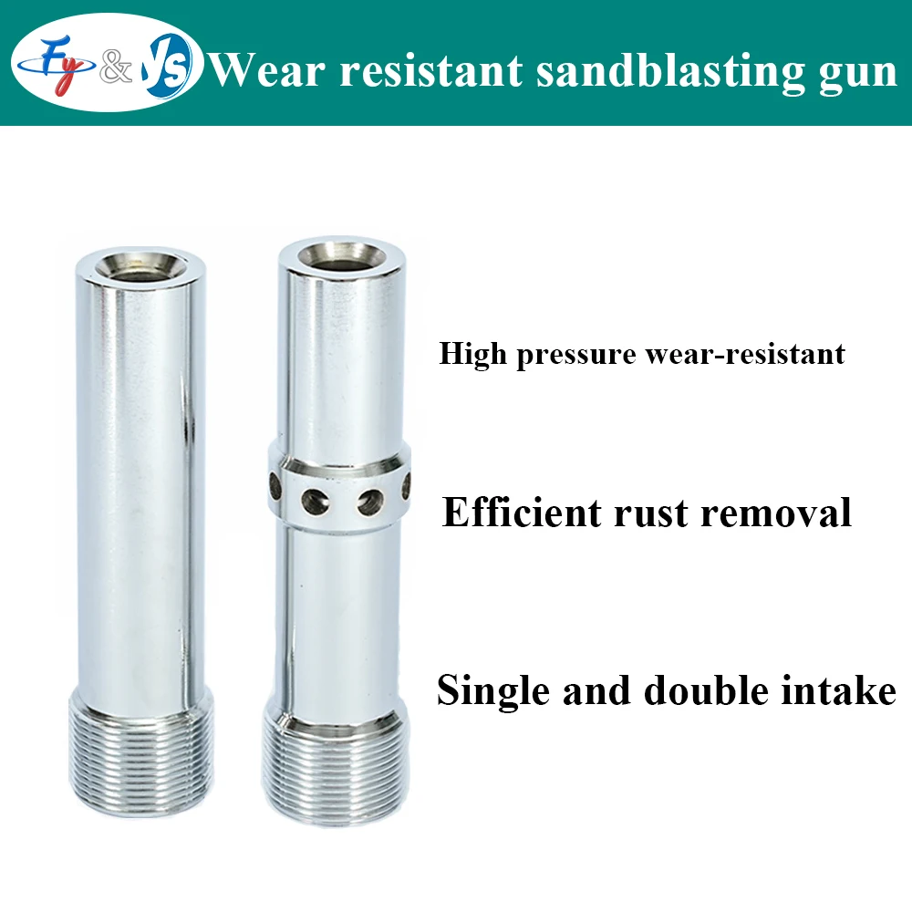 

Пескоструйный пистолет с одинарным и двойным соплом, насадка из карбида бора 6/8/10/12 мм для пескоструйной камеры, удаления ржавчины