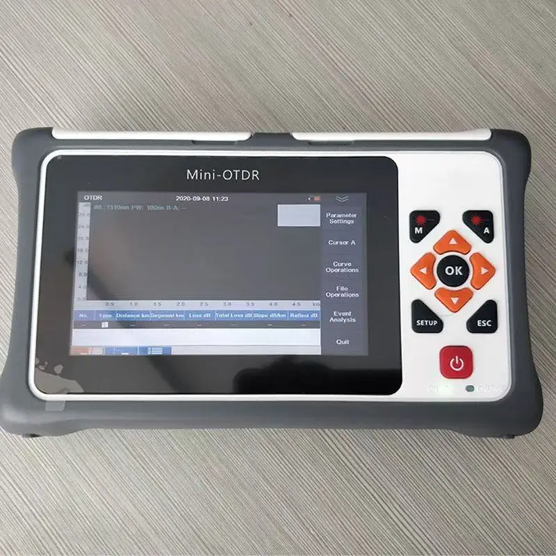 HJ1100,Optical Time Domain Reflectometer (OTDR) with optical test fault locator and loss tester