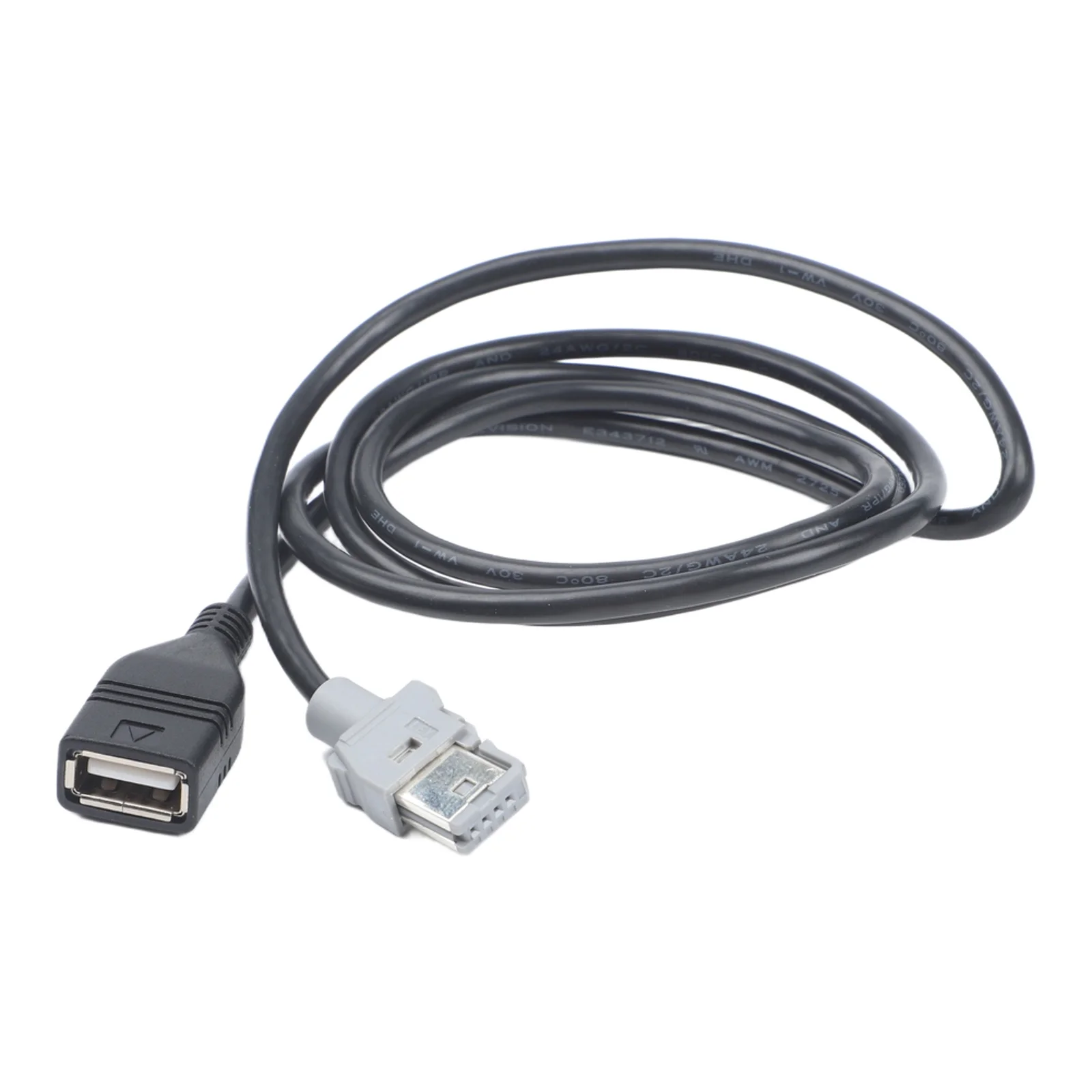 Head Unit USB Cable 4-Pin USB Cable 4-pin Connector Quick Installation Wear-resistant Non-deformable For Alpine CD Player