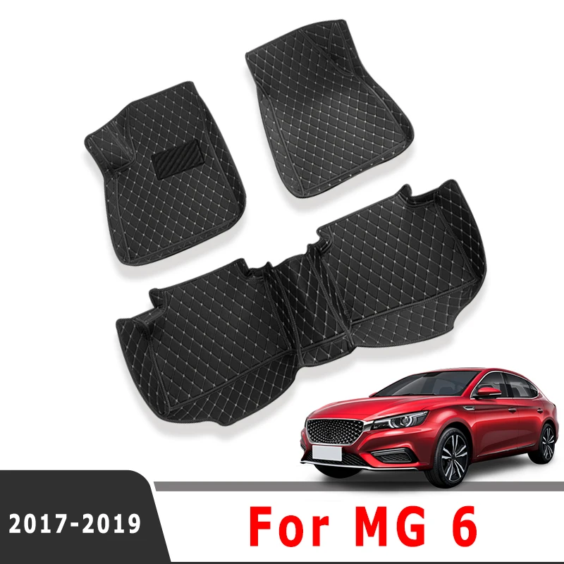 

Автомобильные коврики для гаражей Morris MG6 2019 2018 2017, автостайлинг, аксессуары для интерьера, защита автомобиля, водонепроницаемые декоративные коврики на заказ