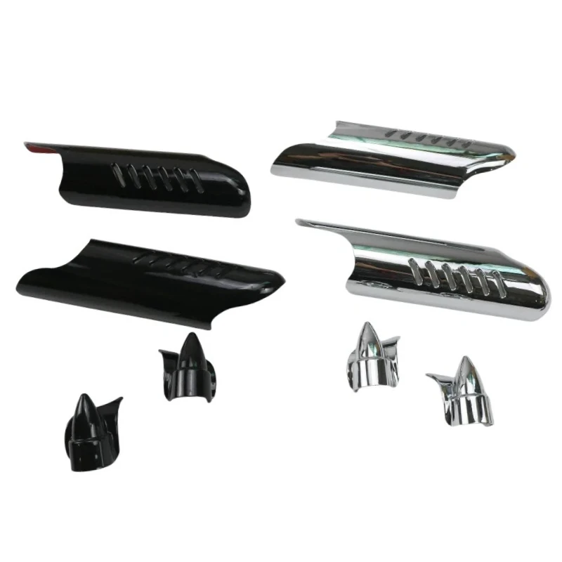 

Motorcycle Front Lower Fork Leg Cover Guard Deflector Shield For Harley Touring Road King Electra Street Glide FLTR 2000-2013