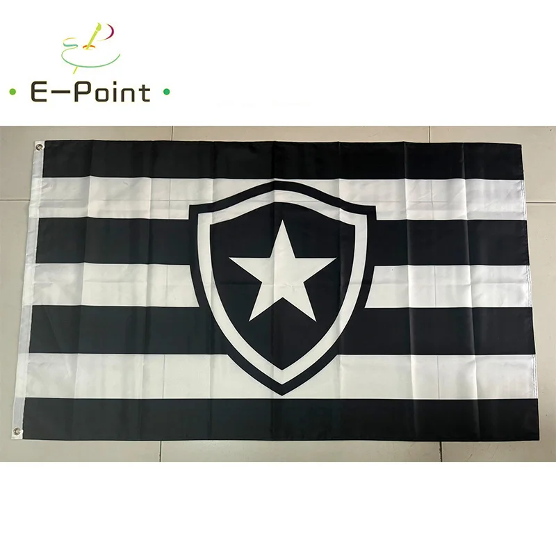 Brazil Botafogo FC Flag 3ft*5ft (90*150cm) Size Christmas Decorations for Home Flag Banner Gifts