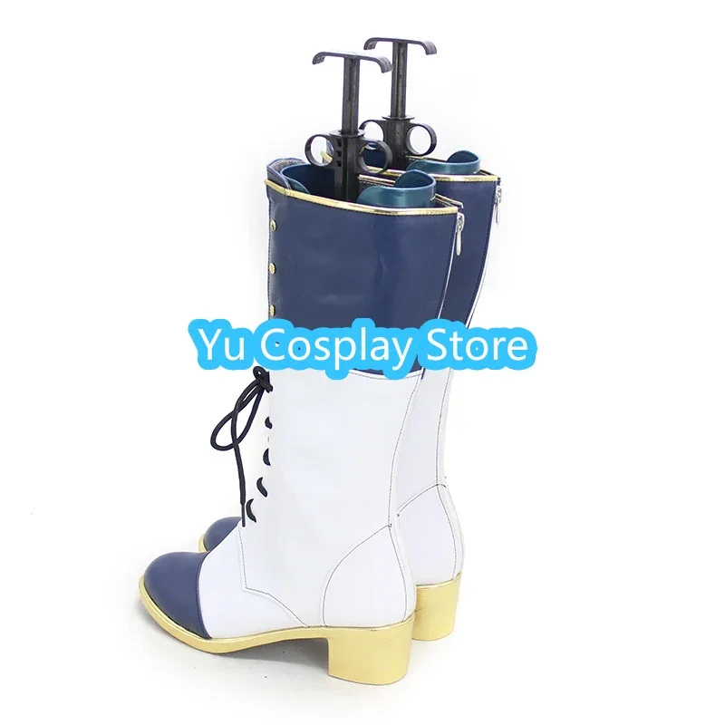 Game Ensemble Stars RankA Bloom Tsukinaga Leo Cosplay Shoes Halloween Carnival Boots Anime PU Leather Shoes Custom Made