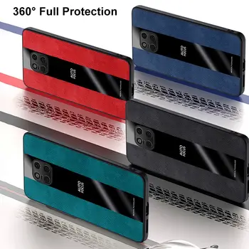 Kožené pouzdro s držákem na prsten pro Huawei Mate 20 Pro 20X Luxusní magnetické TPU silikonové pouzdro na telefon pro Huawei Mate 30 Pro 10 nejlepší prodej Chytrý telefon Huawei Mate 20X - №5