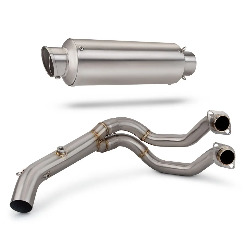 

Z650 Exhaust System For Kawasaki Ninja650 2017-2023 Motorcycle Escape Kit Manifold Headers Line Tube F01 Muffler with DB Killer