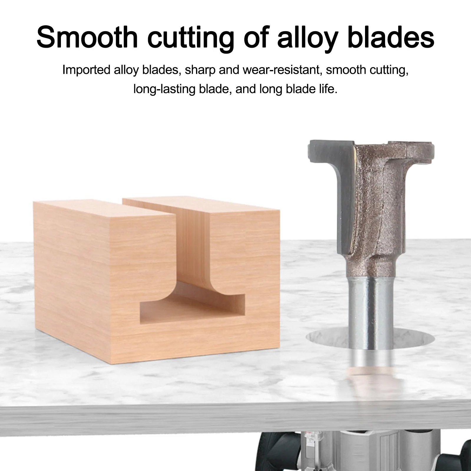 1 4 Inch Shank Easy Installation New Unused Versatile Applications 8mm Shank Carbide Router Bit For Metal 1 4inch